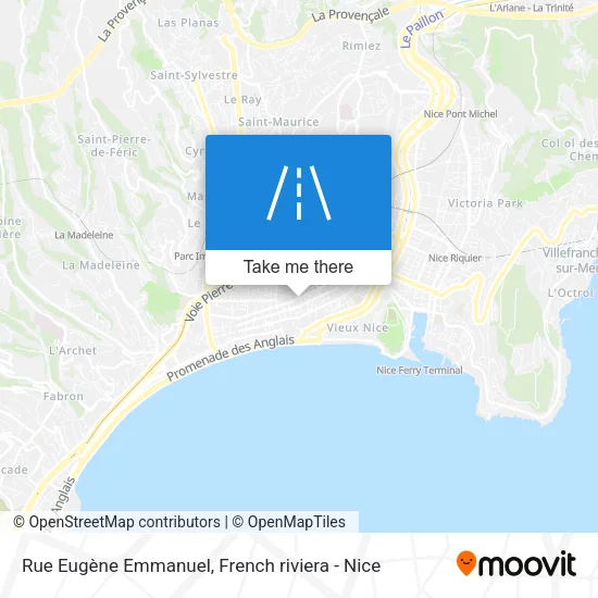 Rue Eugène Emmanuel map