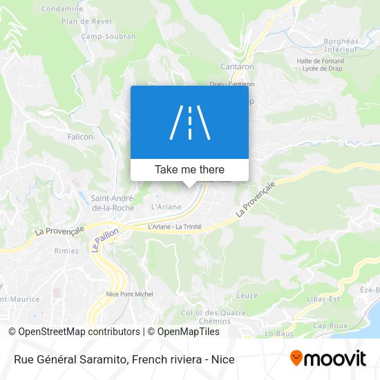 Rue Général Saramito map