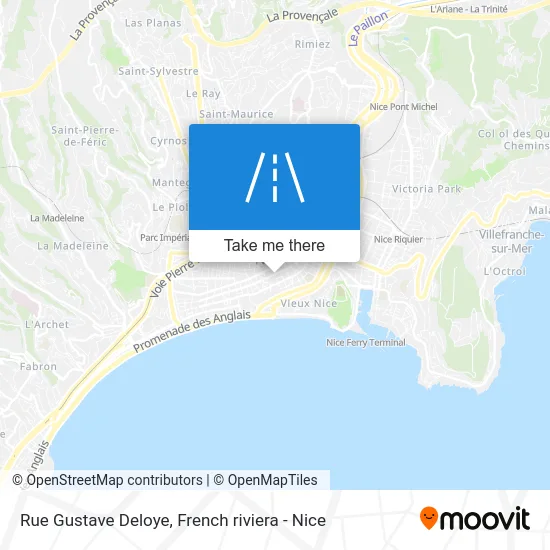 Rue Gustave Deloye map