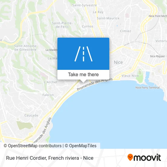 Rue Henri Cordier map