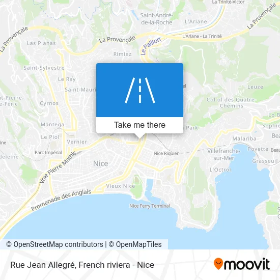 Rue Jean Allegré map