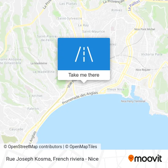 Rue Joseph Kosma map