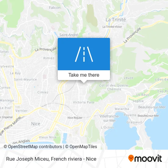 Rue Joseph Miceu map