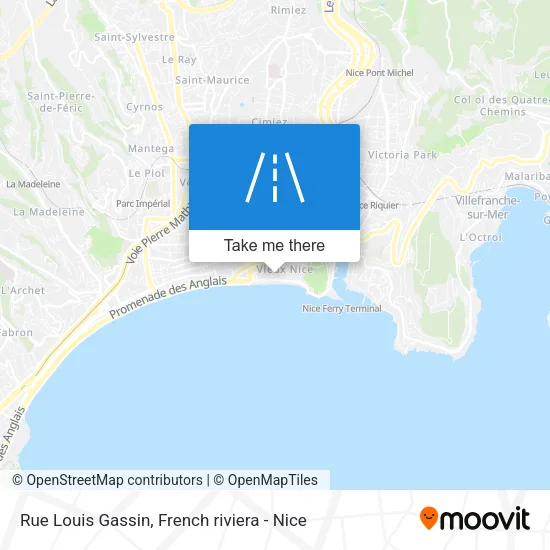 Rue Louis Gassin map