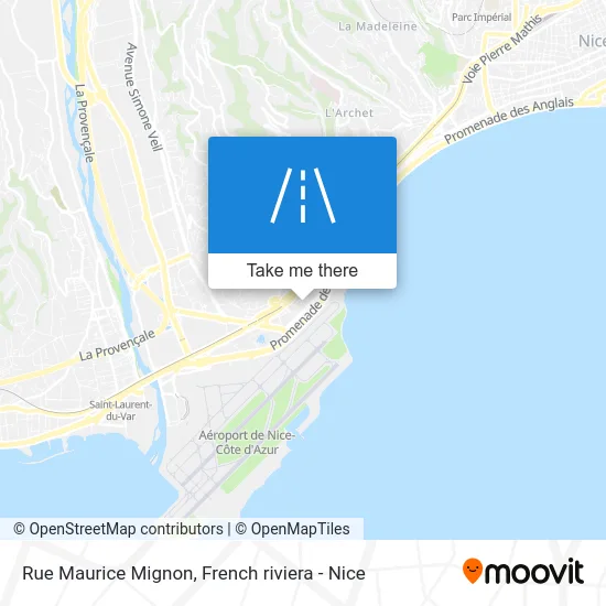 Rue Maurice Mignon map