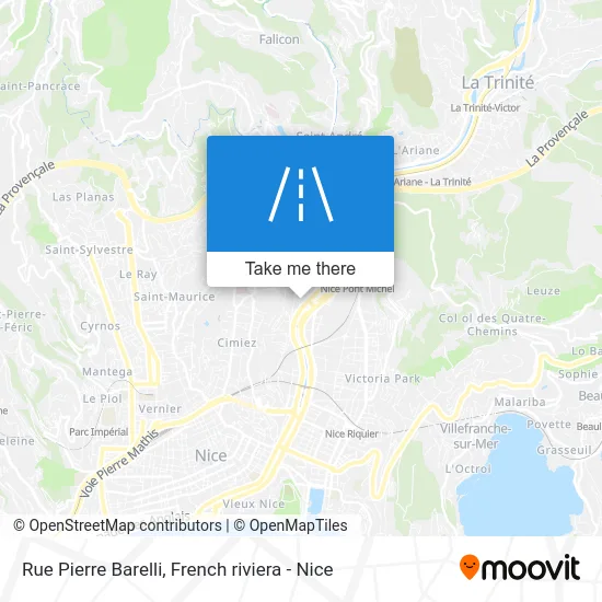 Rue Pierre Barelli map