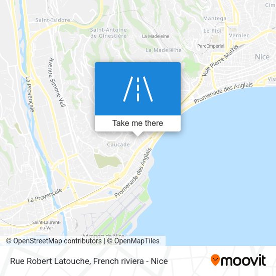 Rue Robert Latouche map