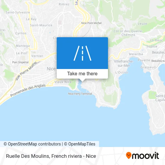 Ruelle Des Moulins map