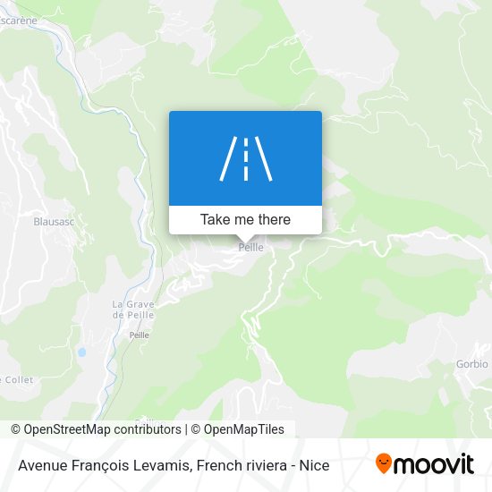Avenue François Levamis map