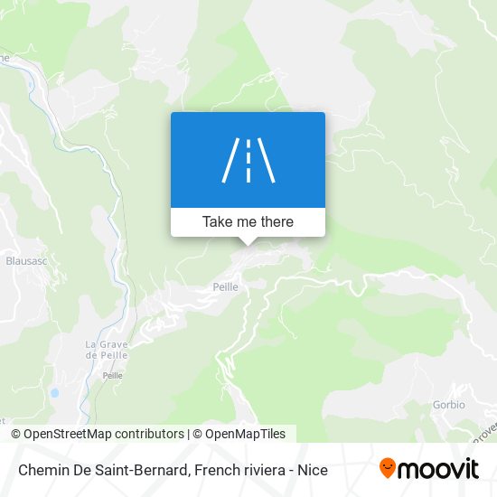 Chemin De Saint-Bernard map