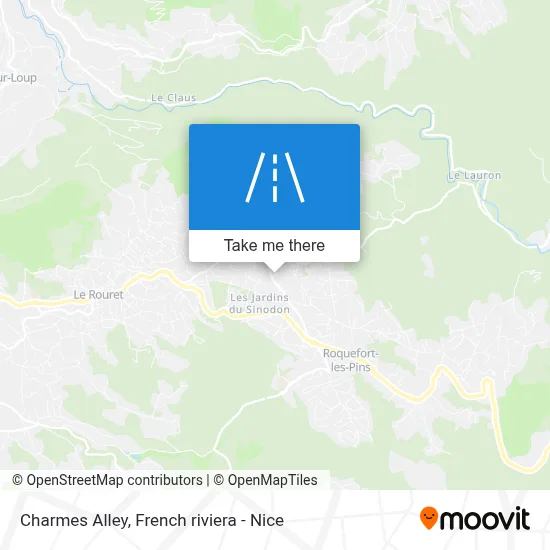 Allée Des Charmes map