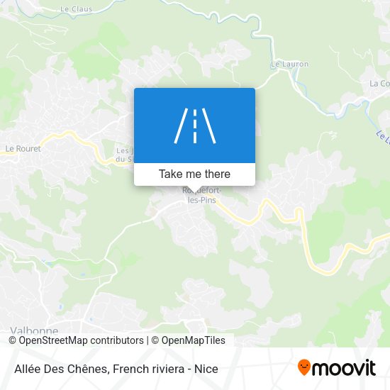 Allée Des Chênes map