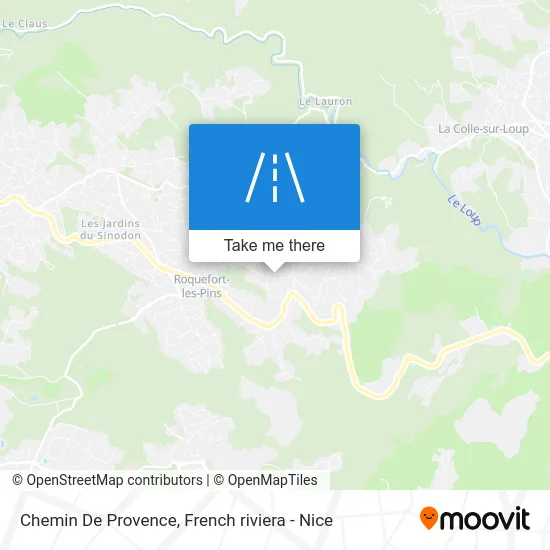 Chemin De Provence map