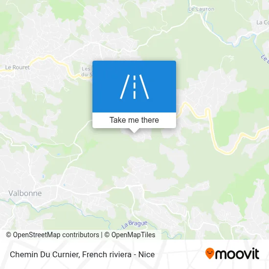 Chemin Du Curnier map