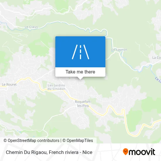 Chemin Du Rigaou map