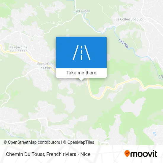 Chemin Du Touar map