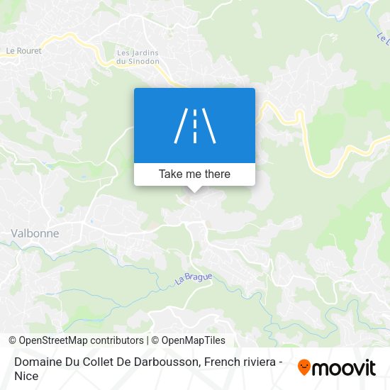 Domaine Du Collet De Darbousson map