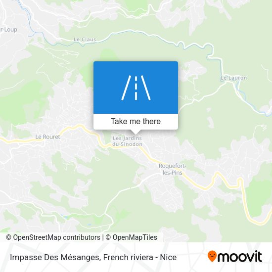 Impasse Des Mésanges map