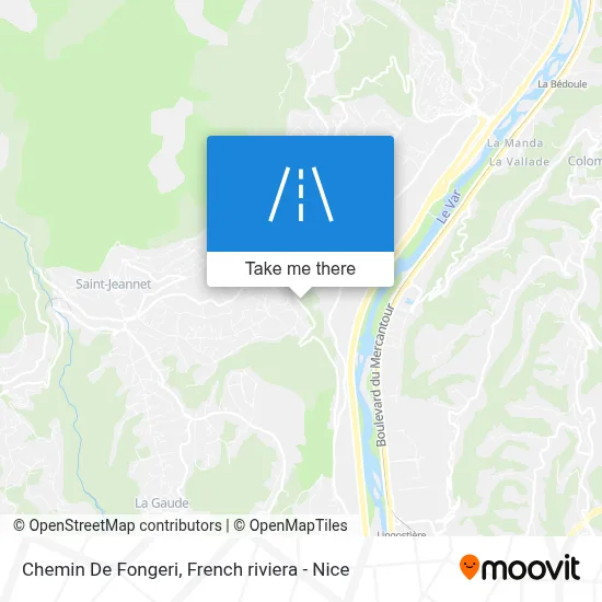 Chemin De Fongeri map
