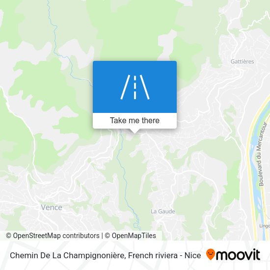 Chemin De La Champignonière map