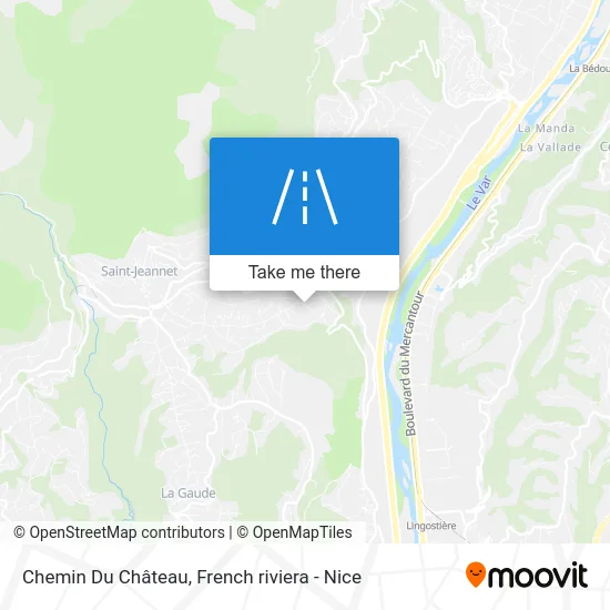 Chemin Du Château map