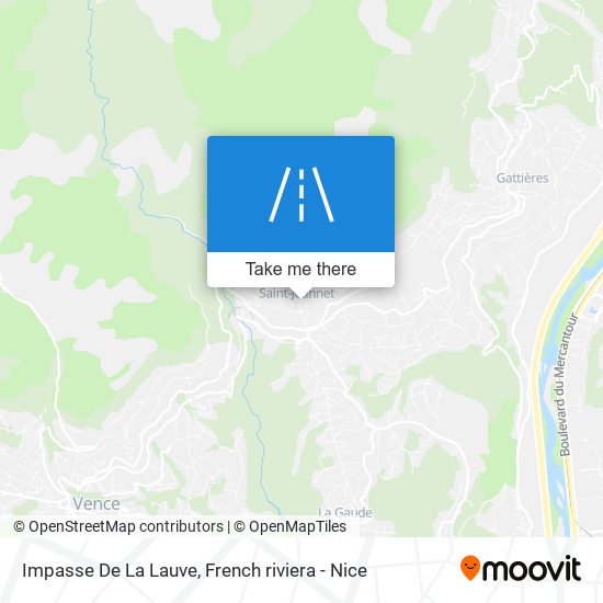 Impasse De La Lauve map