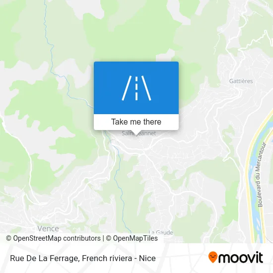 Rue De La Ferrage map