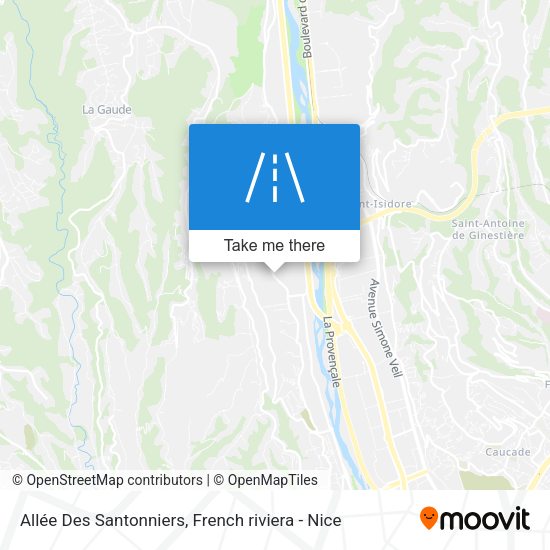 Allée Des Santonniers map