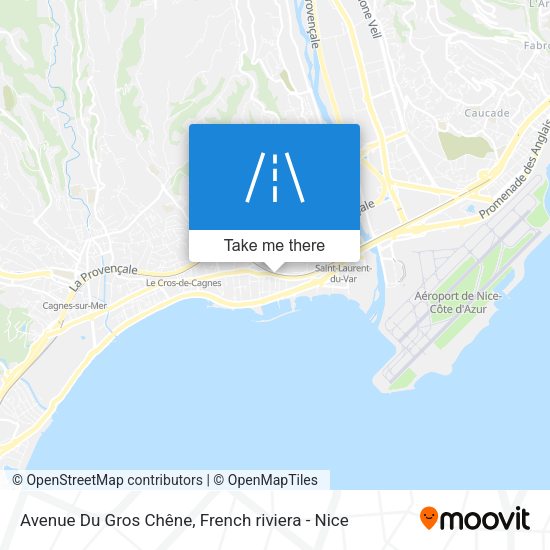 Avenue Du Gros Chêne map