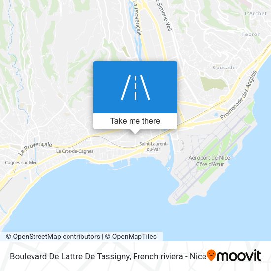 Boulevard De Lattre De Tassigny map