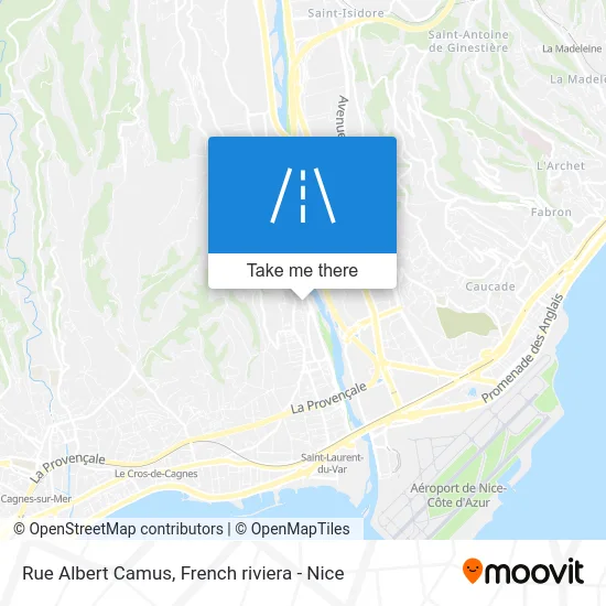 Rue Albert Camus map