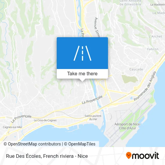 Rue Des Écoles map