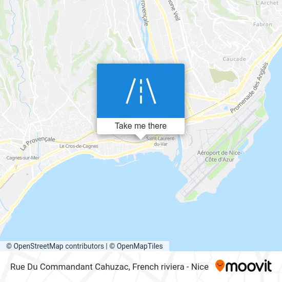 Rue Du Commandant Cahuzac map