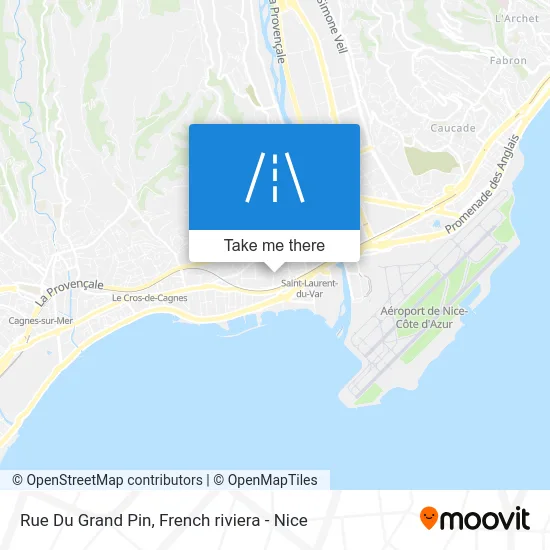 Mapa Rue Du Grand Pin