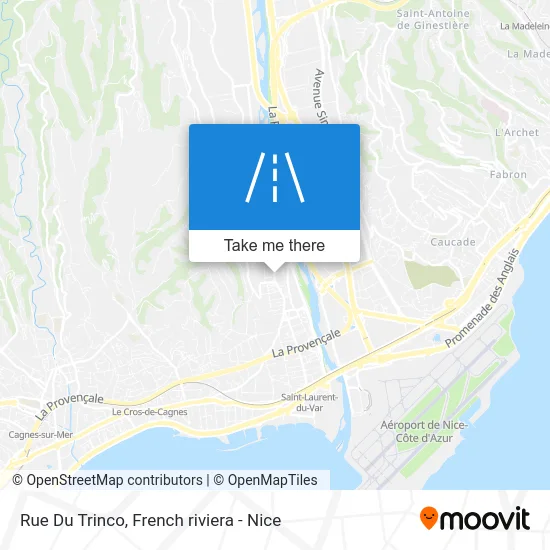 Rue Du Trinco map