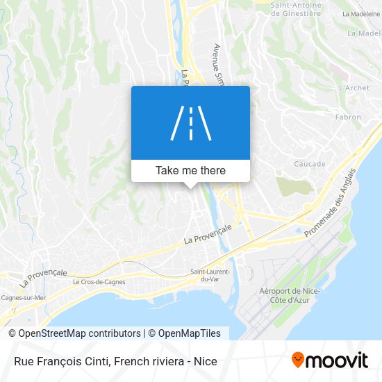Rue François Cinti map