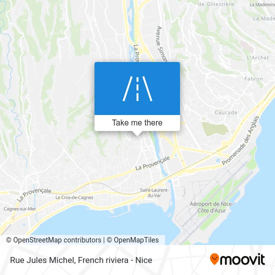 Rue Jules Michel map