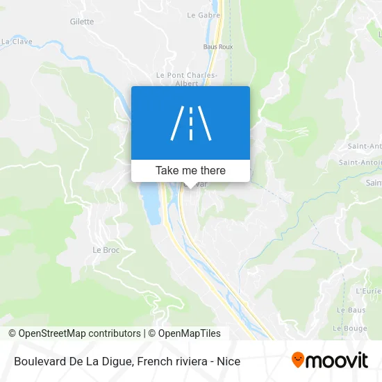 Boulevard De La Digue map