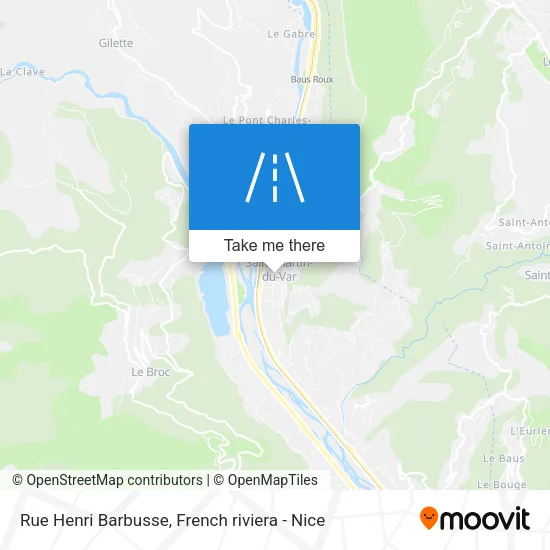 Rue Henri Barbusse map