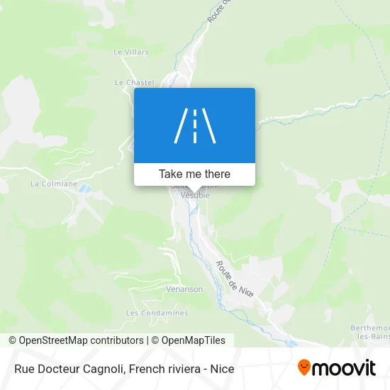 Rue Docteur Cagnoli map