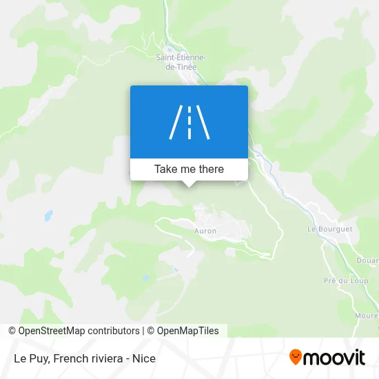 Le Puy map