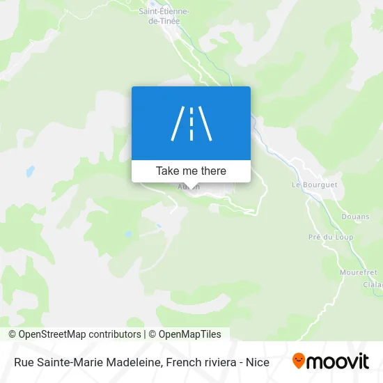 Rue Sainte-Marie Madeleine map