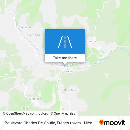 Boulevard Charles De Gaulle map