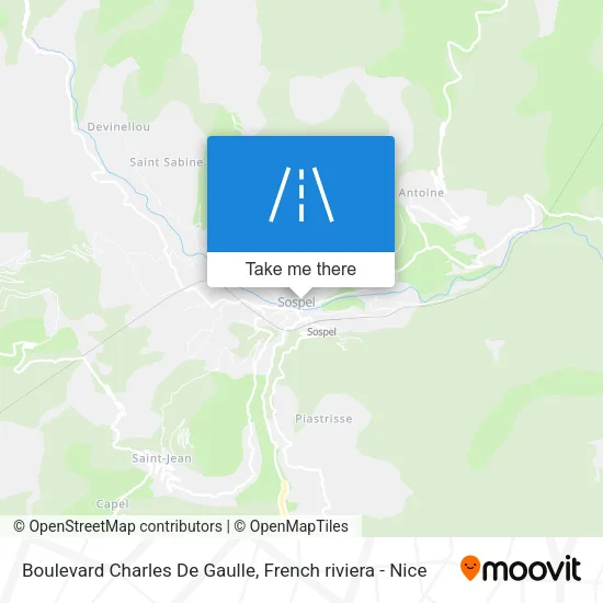 Boulevard Charles De Gaulle map