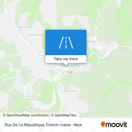 Rue De La République map