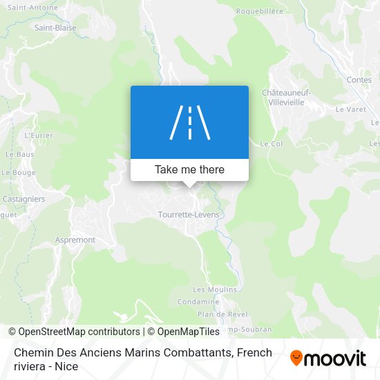 Chemin Des Anciens Marins Combattants map