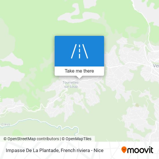 Impasse De La Plantade map