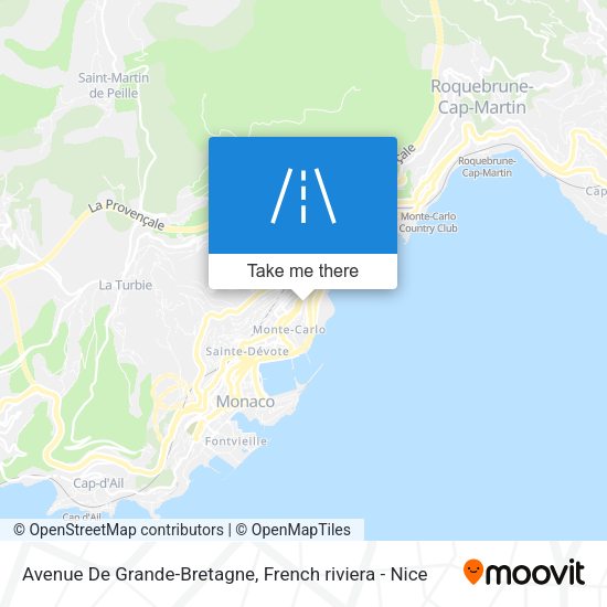 Avenue De Grande-Bretagne map
