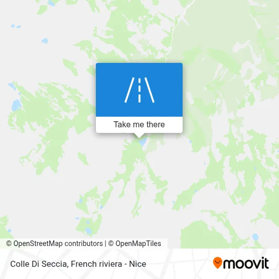 Colle Di Seccia map