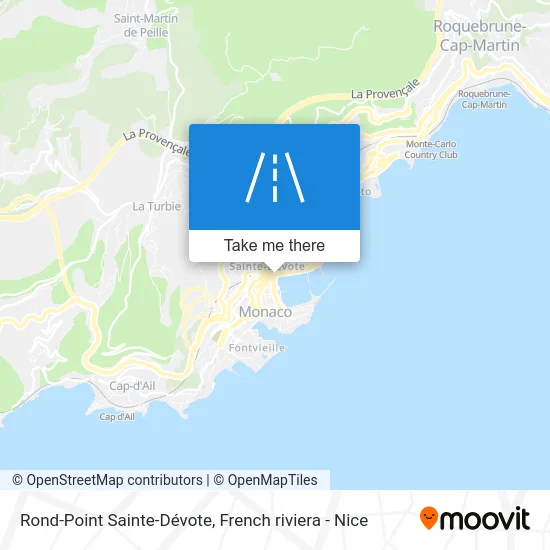 Rond-Point Sainte-Dévote map